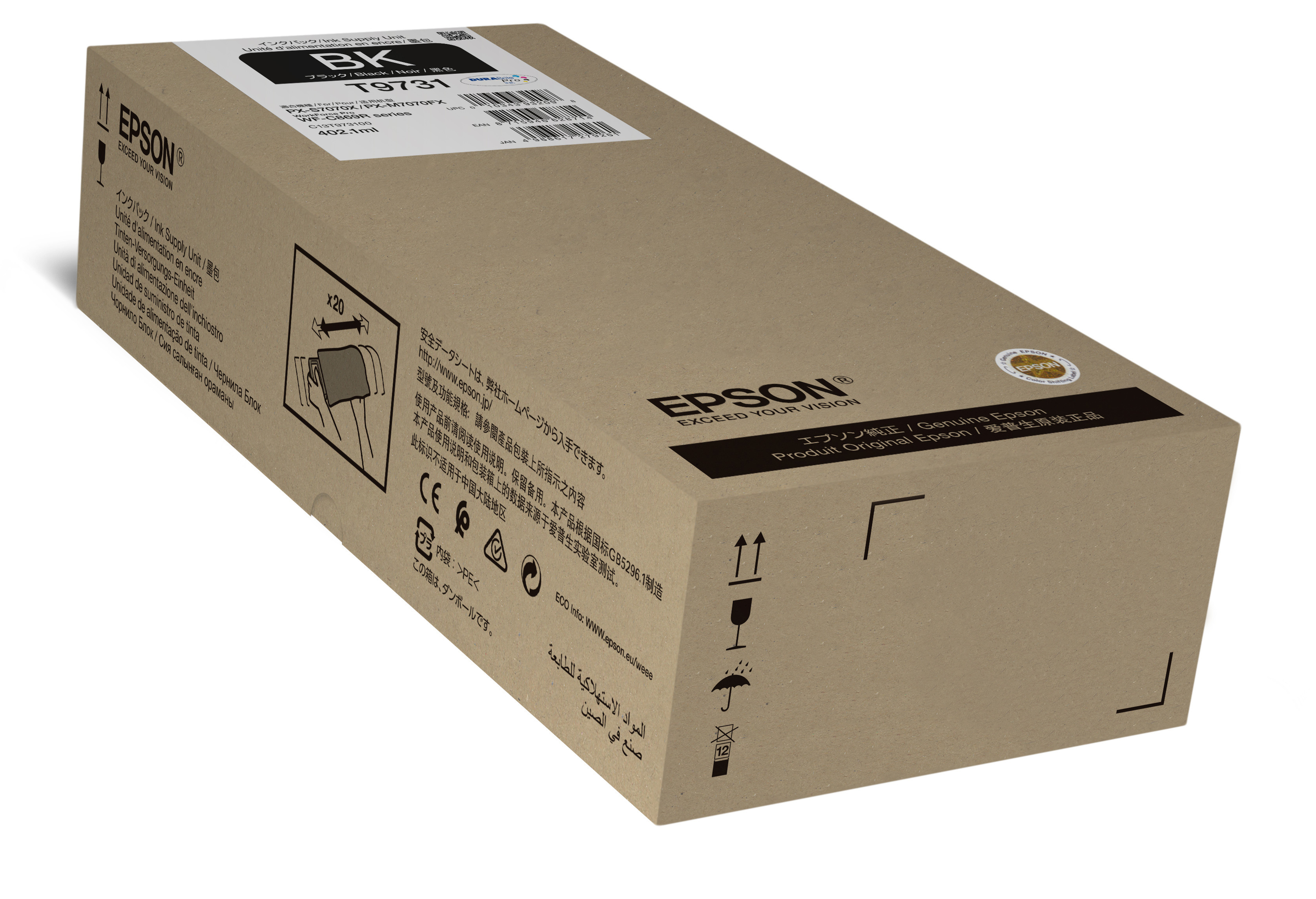 Epson T9731 Patron Fekete 22,5K Eredeti Epson T9731 Patron Fekete 22,5K Eredeti