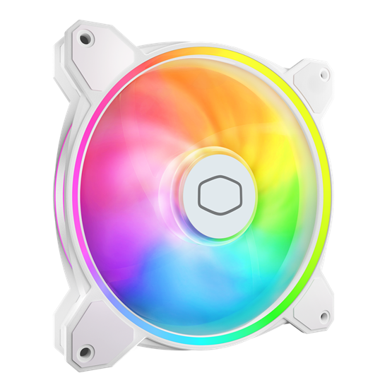 Cooler Master  14cm MasterFan MF140 Halo2   MFL-B4DW-16NP2-R2 Fehér Cooler Master  14cm MasterFan MF140 Halo2   MFL-B4DW-16NP2-R2 Fehér