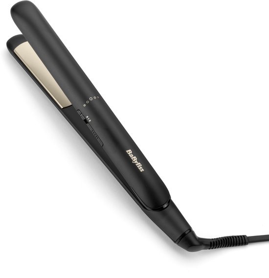 Babyliss ST242E Smooth Glide hajvasaló kerámialapos hajvasaló Fekete
