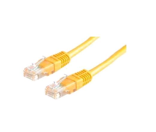 Roline UTP CAT5e patch kábel 1m sárga