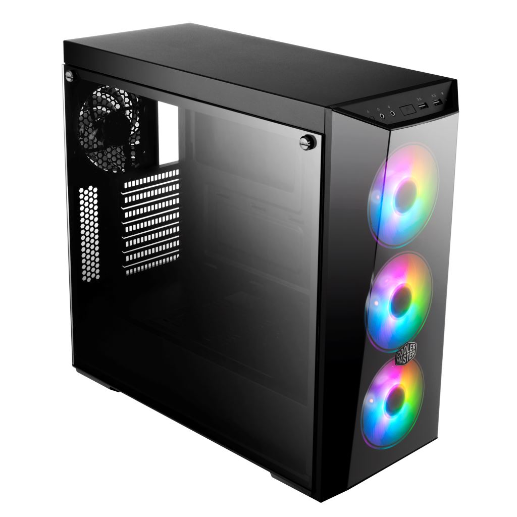 Cooler Master MasterBox Lite 5 ARGB táp nélküli ablakos ház fekete (MCW-L5S3-KGNN-05) Cooler Master MasterBox Lite 5 ARGB táp nélküli ablakos ház fekete (MCW-L5S3-KGNN-05)