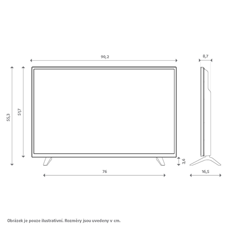 Jvc LT40VAF3335 FHD ANDROID SMART LED Televízió