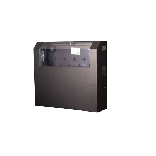 Equip Fali Rackszekrény ESF-05-B  19" 5U 500x475mm előre szerelt Fekete 
