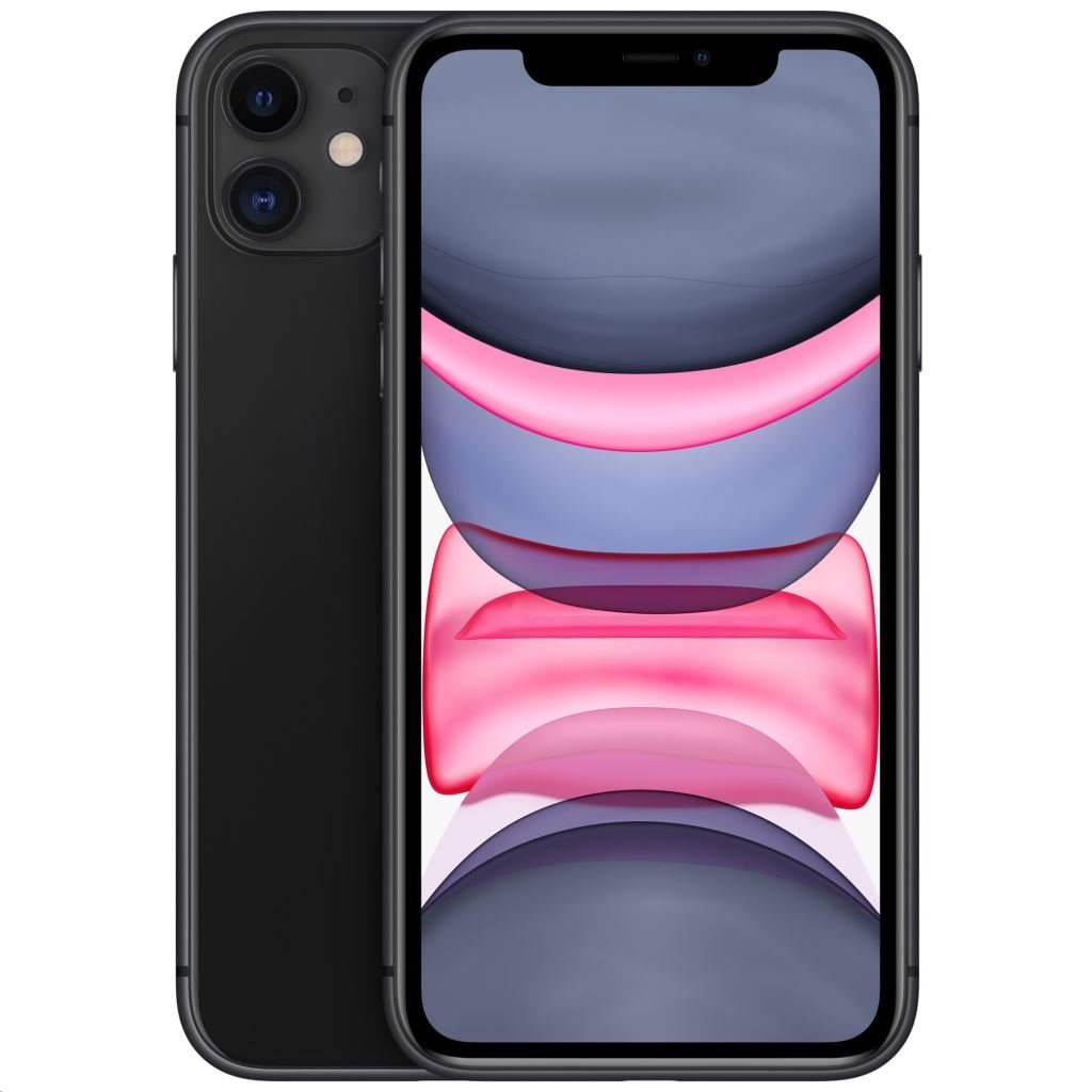 Apple iPhone 11 128GB mobiltelefon fekete (MWM02GH/A / MHDH3GH/A)
