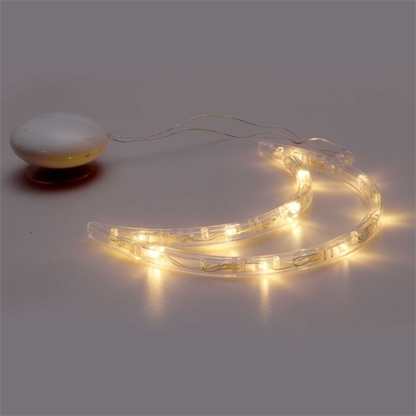 IRIS Hold alakú 15x19cm/meleg fehér LED-es tapadókorongos fénydekoráció  (305-03) IRIS Hold alakú 15x19cm/meleg fehér LED-es tapadókorongos fénydekoráció  (305-03)