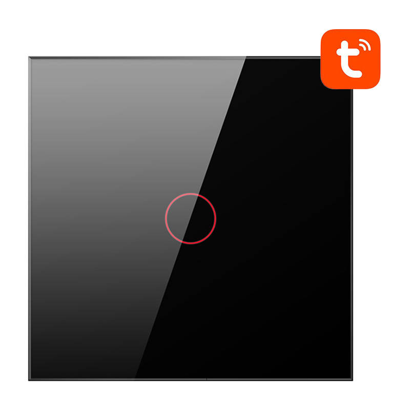 Smart Light Switch WiFi Avatto TS02-EU-B1 1 Way TUYA (black) Smart Light Switch WiFi Avatto TS02-EU-B1 1 Way TUYA (black)