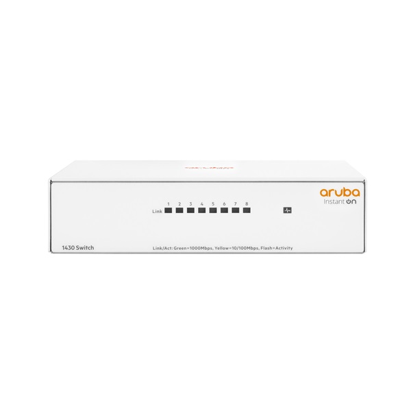 HPE Aruba Instant On 1430 8 port GbE switch (R8R45A)