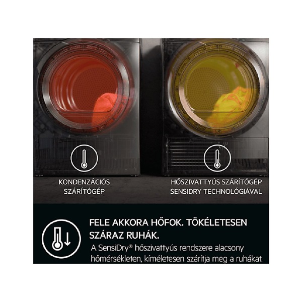 AEG TR718L2E SensiDry hőszivattyús szárítógép AEG TR718L2E SensiDry hőszivattyús szárítógép
