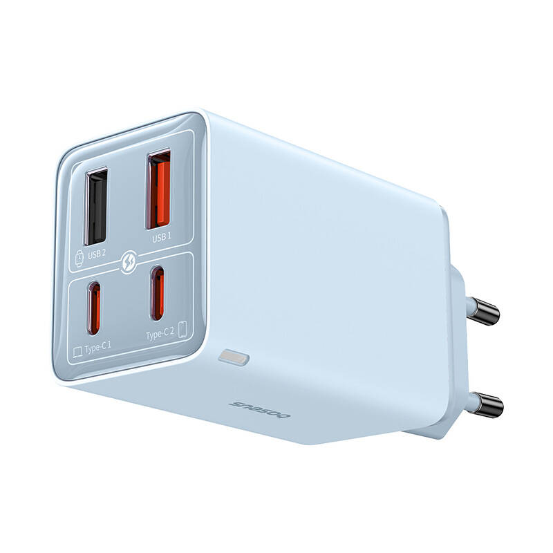 Baseus GAN6 Pro gyorstöltő, 2xUSB-C + 2xUSB, 65W