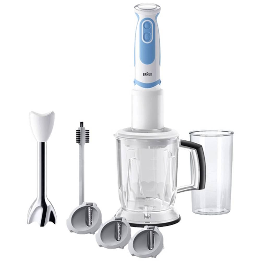 Braun 0X22111348 1000 W Rúdmixer  Fehér-kék 