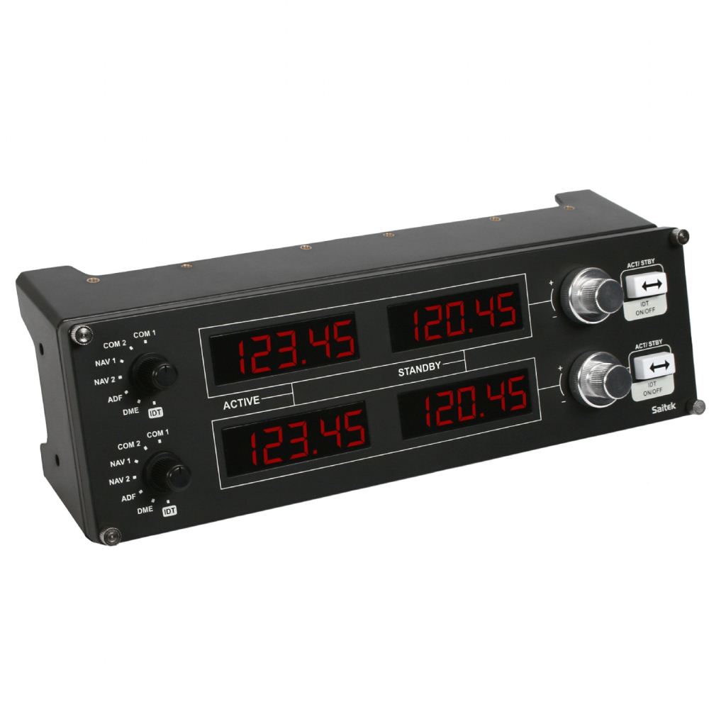 Logitech Saitek Pro Flight Radio Panel - műszerfal kijelző (945-000011)