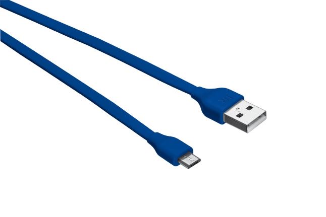 Trust Urban lapos Micro-USB - USB adat/töltőkábel 1m kék (20136) Trust Urban lapos Micro-USB - USB adat/töltőkábel 1m kék (20136)
