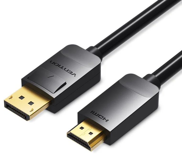 Vention Displayport -> HDMI  2m  kábel Fekete