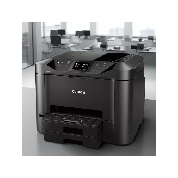 CANON Tintasugaras MFP 4in1 MAXIFY MB5450, A4, FF 24 k/p, SZ 15,5 k/p, 600x1200dpi, duplex, USB/LAN/WiFi, ADF
