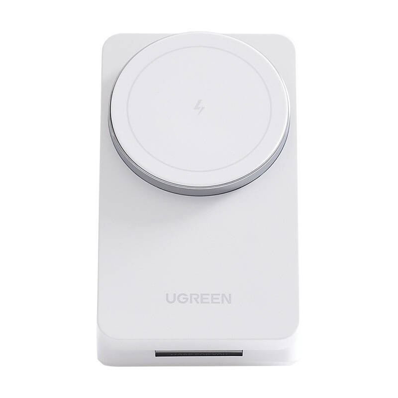 Ugreen W528 2 az 1-ben induktív töltő iPhone-hoz  AirPods, 20W Fehér 