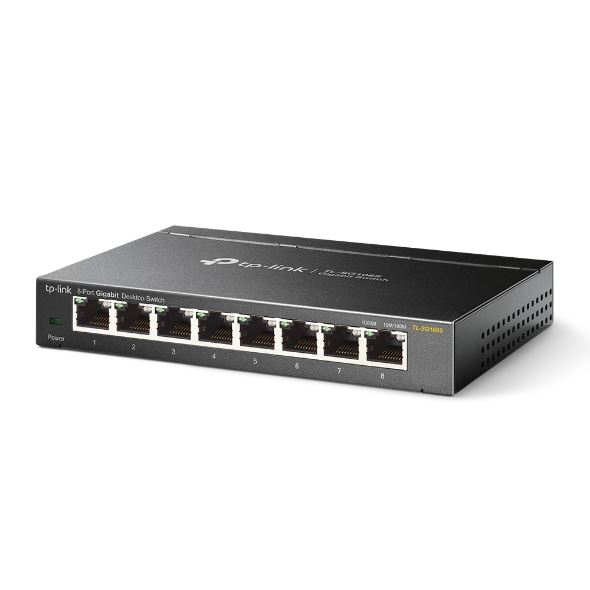 TP-Link TL-SG108S 10/100/1000Mbps 8 portos switch