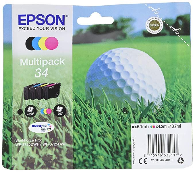 Epson 34 DURABrite Ultra tintakészlet (C13T34664010) Epson 34 DURABrite Ultra tintakészlet (C13T34664010)