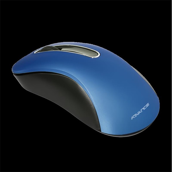 Advance SHAPE 3D 1000 DPI 3 gomb Egér  kék