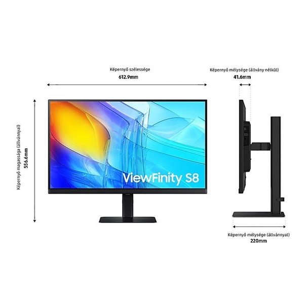 SAMSUNGB2B 27" S80D  IPS monitor 