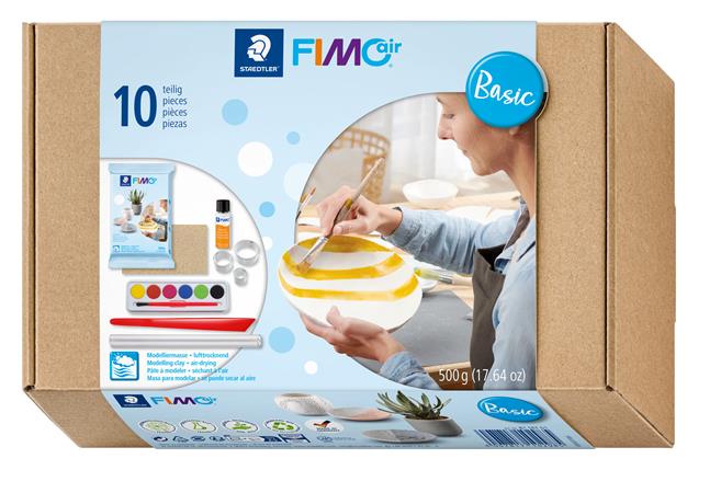 FIMO Gyurmakészlet, 500 g, levegőn száradó,  "Air Basic 81" (FM81SET01)