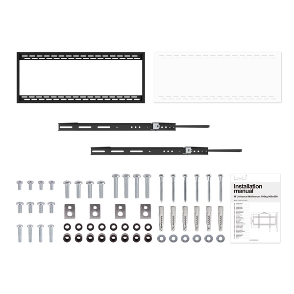 MULTIBRACKETS Fali konzol, M Universal Wallmount HD 100kg 900x600