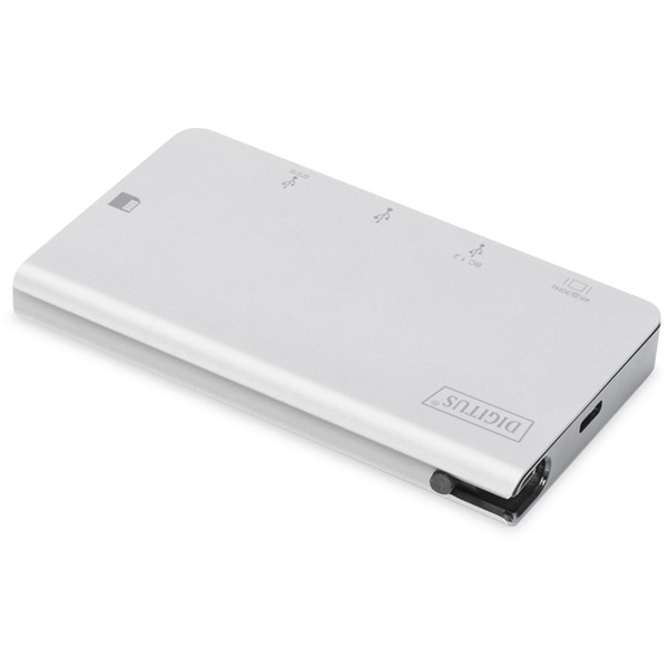 Digitus USB Type-C Multiport Travel Dock notebook dokkoló (DA-70867)
