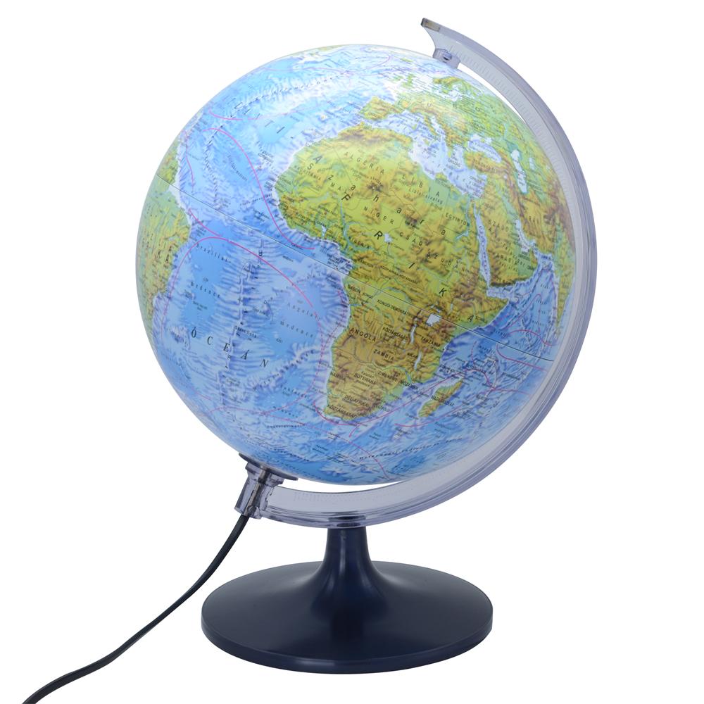 Belma Földgömb 25 cm-es hegy-vízrajzi megvilágított Belma Földgömb 25 cm-es hegy-vízrajzi megvilágított