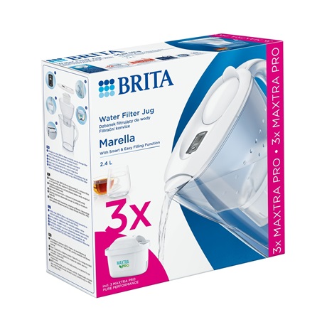 Brita MARELLA 2,4L 1052791 VÍZSZŰRŐ KANCSÓ SZETT Brita MARELLA 2,4L 1052791 VÍZSZŰRŐ KANCSÓ SZETT