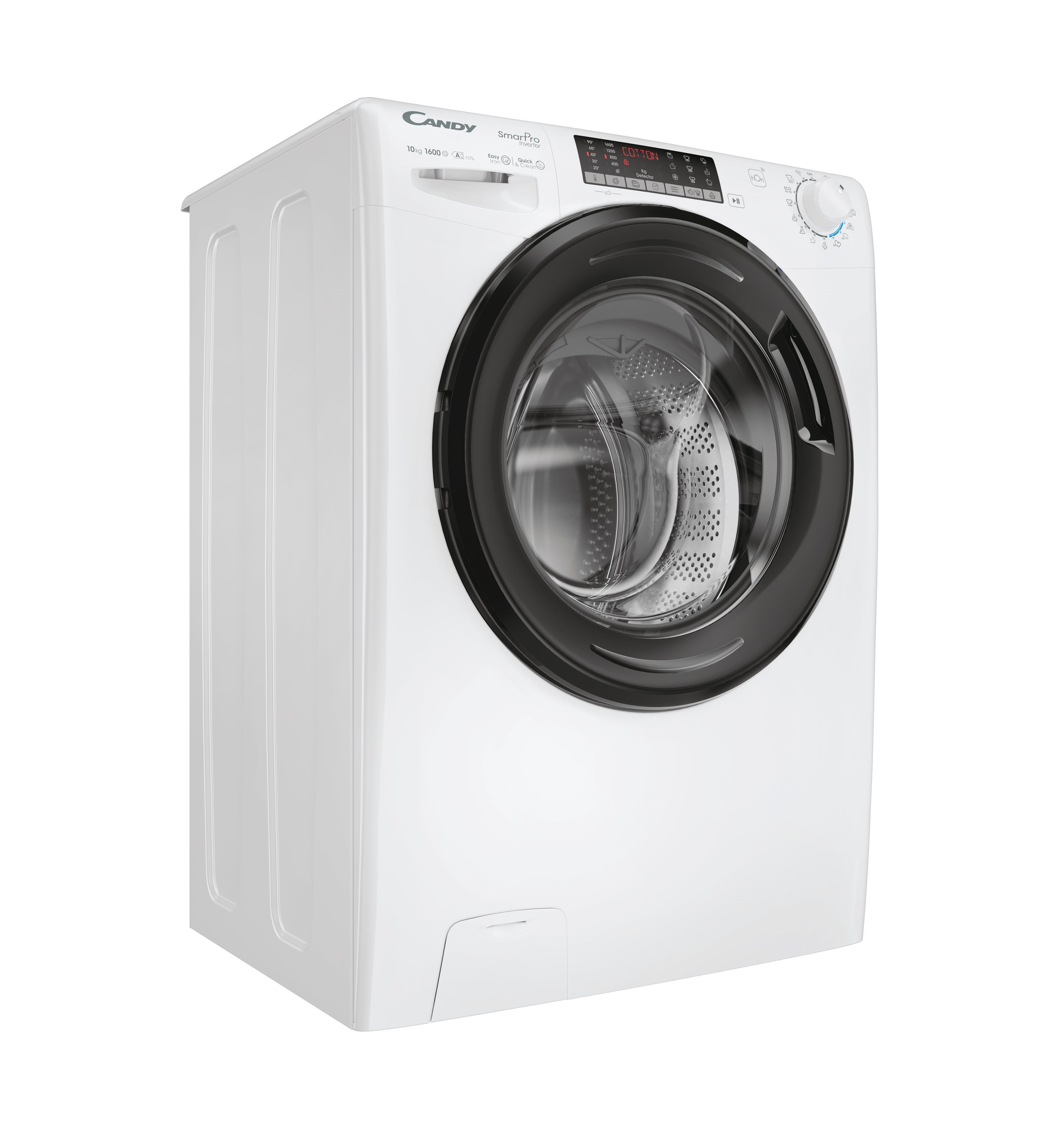 Candy CSO6106TWMB6/1-S Elöltöltős mosógép - 10 kg, 1600 ford./perc, A Energiaosztály, Gőz technológia, Smart Pro Inverter 