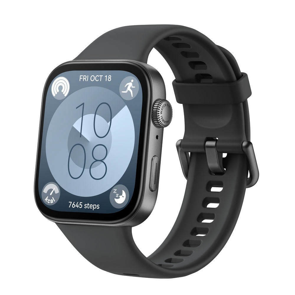 Huawei Watch Fit 3 okosóra Fekete
