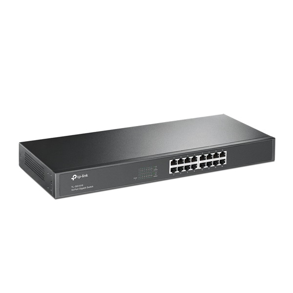 TP-Link TL-SG1016 10/100/1000Mbps 16 portos switch 1U Rackmount TP-Link TL-SG1016 10/100/1000Mbps 16 portos switch 1U Rackmount