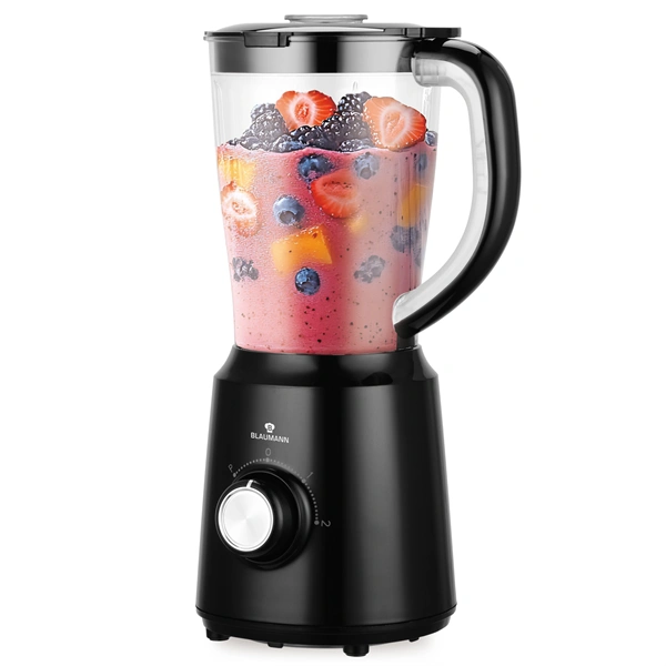 Blaumann BL-9008 1,5L turmixgép Fekete-ezüst