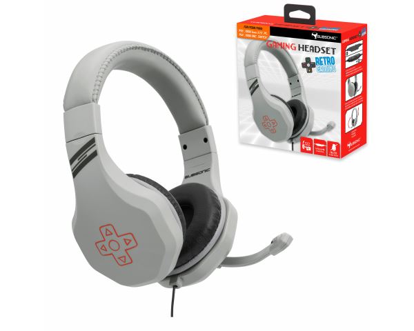 Subsonic Retro gaming headset szürke (SA5533) Subsonic Retro gaming headset szürke (SA5533)