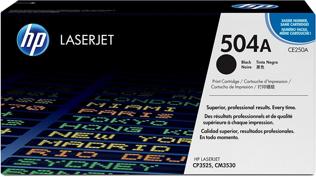 HP CE250A fekete toner Eredeti