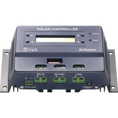 Napelem töltésszabályozó 12/24 V 40 A IVT SCDplus 40A Napelem töltésszabályozó 12/24 V 40 A IVT SCDplus 40A