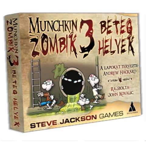 Delta Vision Munchkin Zombik 3 - Beteg helyek kártyajáték kiegészető (18929-950524) Delta Vision Munchkin Zombik 3 - Beteg helyek kártyajáték kiegészető (18929-950524)