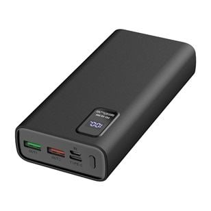 Platinet PMPB20WQC727B Power Bank kijelzővel 20000mAh fekete Platinet PMPB20WQC727B Power Bank kijelzővel 20000mAh fekete