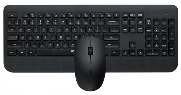 Rapoo X3500 vezeték nélküli billentyűzet + optikai egér fekete (217476) Rapoo X3500 vezeték nélküli billentyűzet + optikai egér fekete (217476)