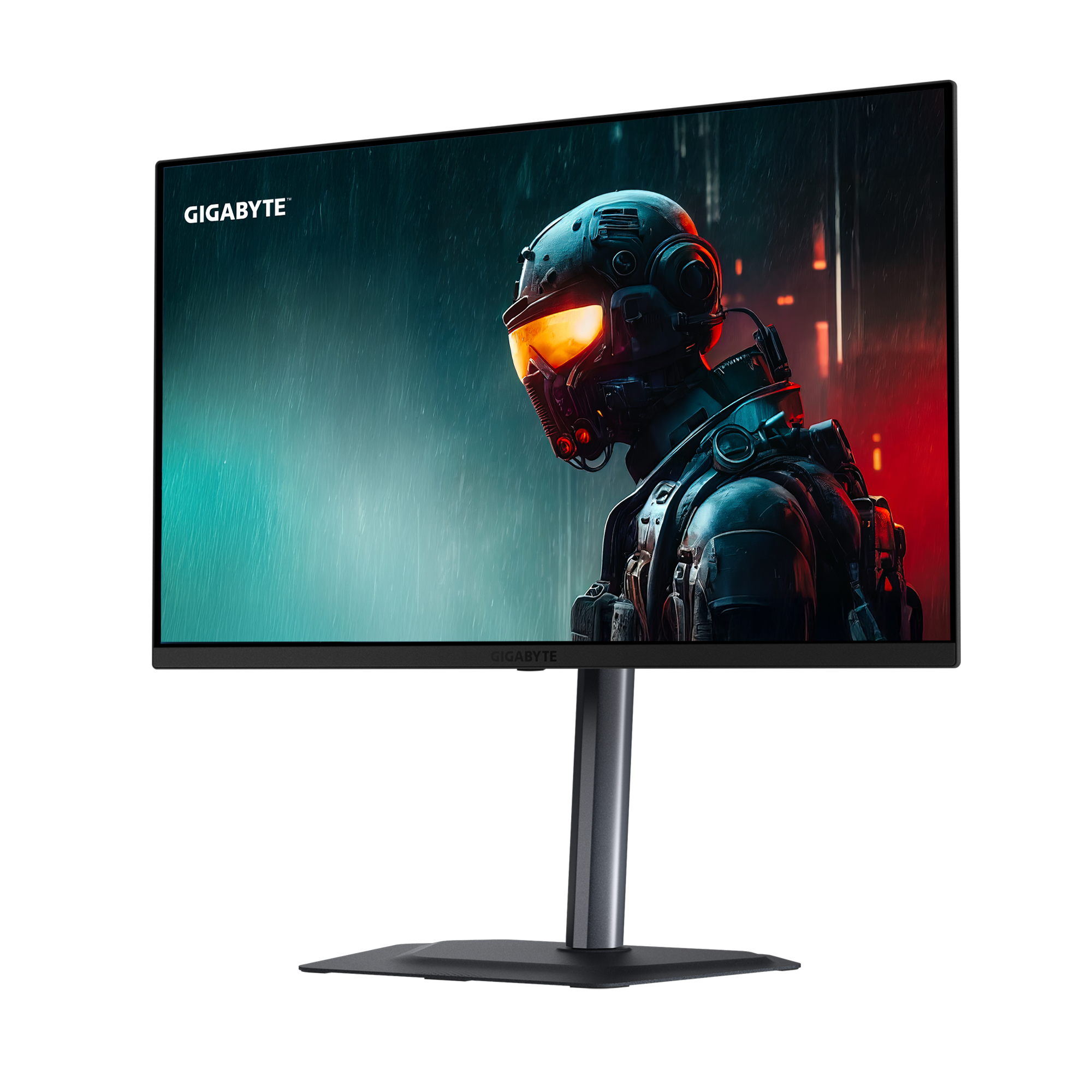 GIGABYTE  27" MO27Q2 Monitor - 2560x1440, QHD, OLED, 240Hz, 0,03ms, Hangszóró, FreeSync, Pivot, Gamer, Fekete