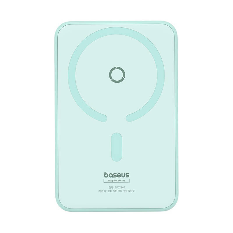 Powerbank Baseus MagPro Magnetic 5000mAh 20W, MagSafe (mint) Powerbank Baseus MagPro Magnetic 5000mAh 20W, MagSafe (mint)