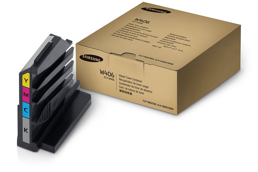Samsung CLT-W406 használt tonerpor tároló Samsung CLT-W406 használt tonerpor tároló