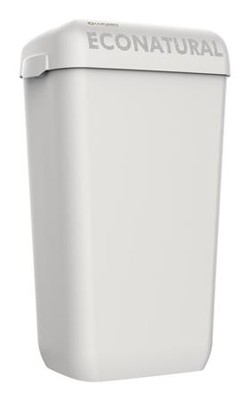 LUCART  EcoNatural Flow falra szerelhető  23 l  55,8x34,5x23 cm Hulladékgyűjtő  Fehér