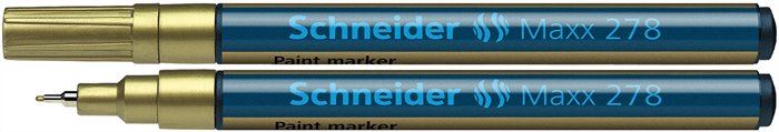 SCHNEIDER "Maxx 278" lakk marker 0,8 arany (TSC278AR)