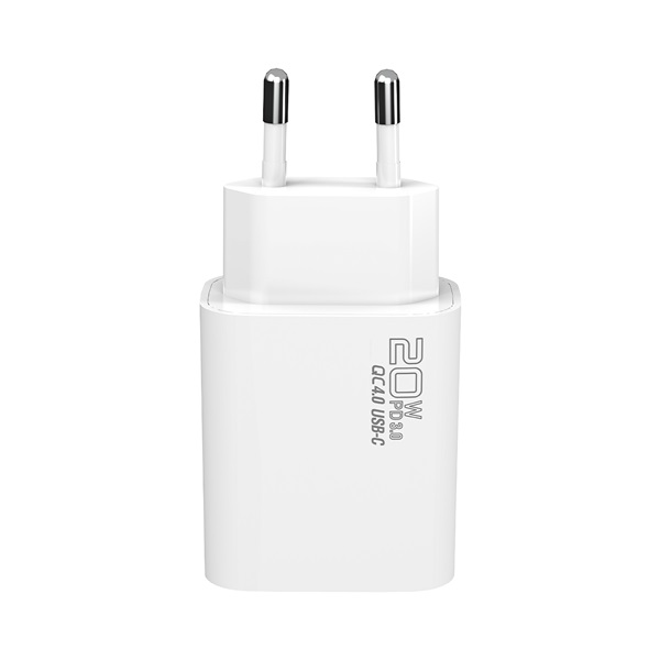 S-Link SL-EC62PD 20W QC4.0 Type-C to Lightning 1m Hálózati töltő Fehér S-Link SL-EC62PD 20W QC4.0 Type-C to Lightning 1m Hálózati töltő Fehér