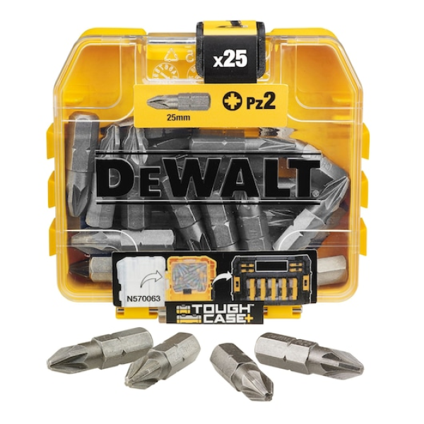 DEWALT Bitkészlet 25mm  25db  PZ2 ütvecsavarozóhoz