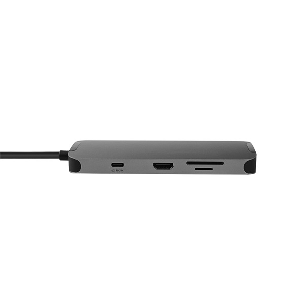 Chieftec 9 az 1-ben USB-C PD 80W dokkolóállomás