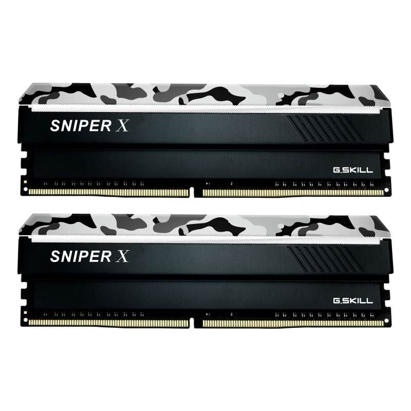 16GB 3000MHz DDR4 RAM G.Skill Sniper X CL16 (2X8GB) Urban Camo (F4-3000C16D-16GSXWB)