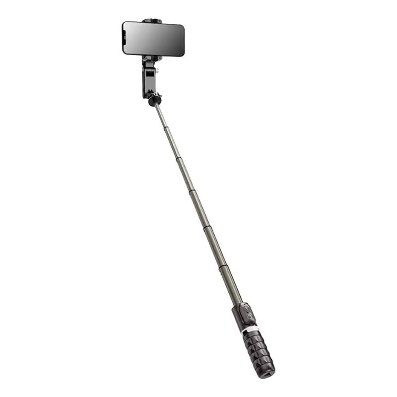 Gimbal/tripod APEXEL Q18 with light (black)