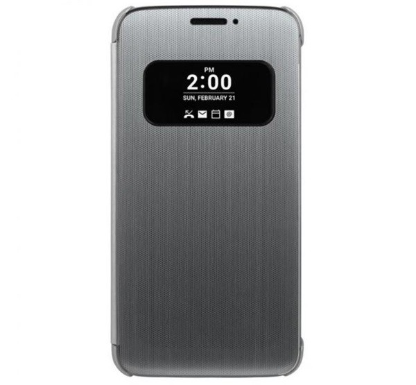 LG tok álló (FLIP, oldalra nyíló, hívószámkijelzés, és hívás felvételhez kivágás, QuickWindow) SZÜRKE [LG G5 (H850) ]