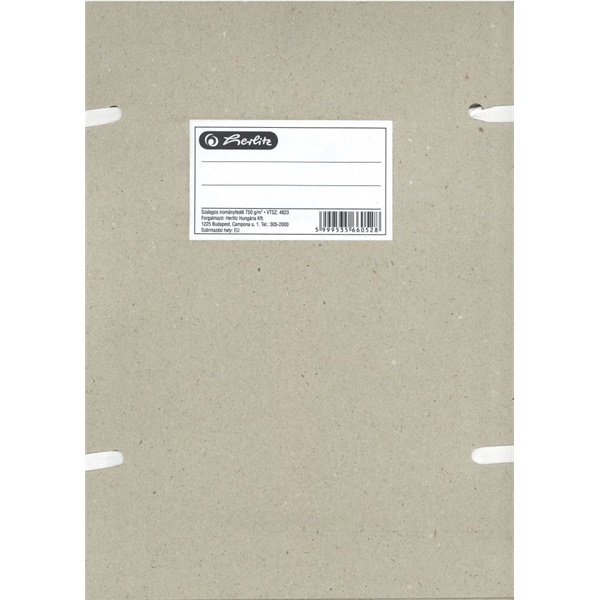 Herlitz A4 szalagos irományfedél Herlitz A4 szalagos irományfedél